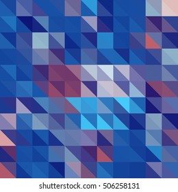 Multicolor Triangle Geometric vector background 