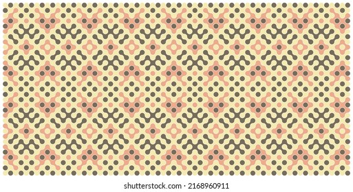 Multicolor truchet tiling connections illustration