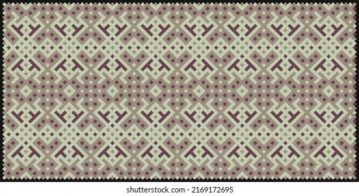 Multicolor truchet tiling connections illustration