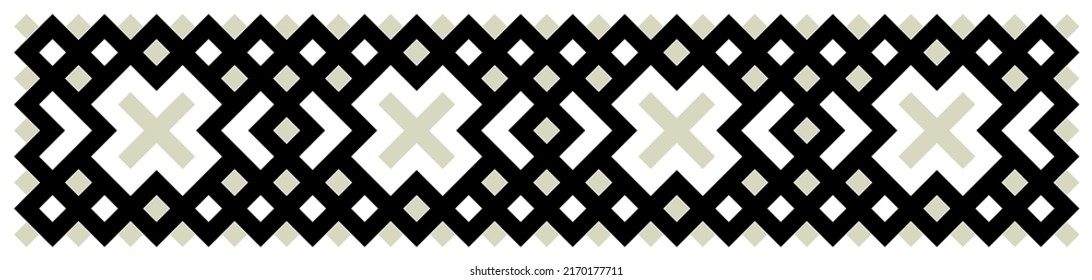Multicolor truchet tiling connections illustration