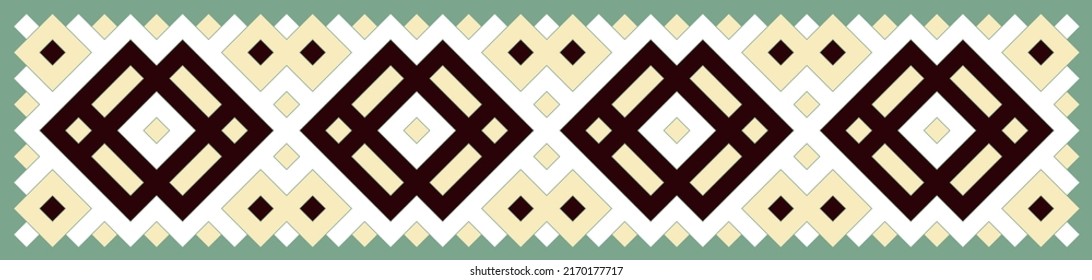 Multicolor truchet tiling connections illustration