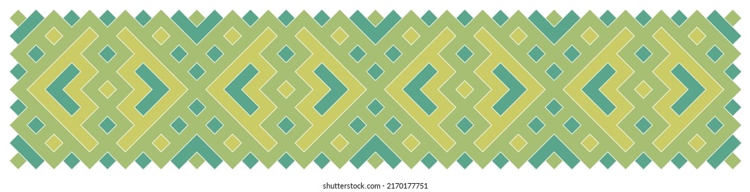 Multicolor truchet tiling connections illustration