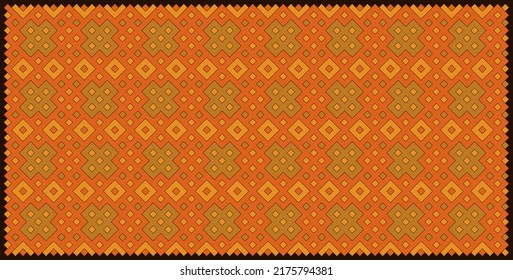 Multicolor truchet tiling connections illustration