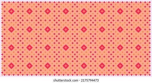 Multicolor truchet tiling connections illustration