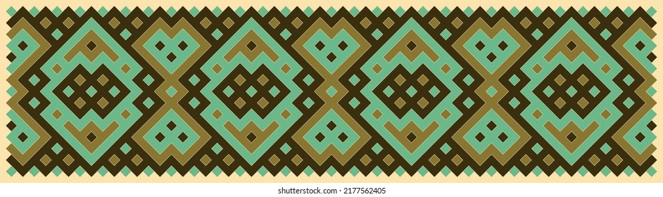 Multicolor truchet tiling connections illustration