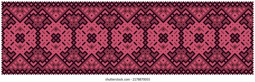 Multicolor truchet tiling connections illustration