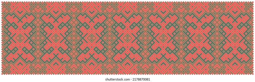 Multicolor truchet tiling connections illustration