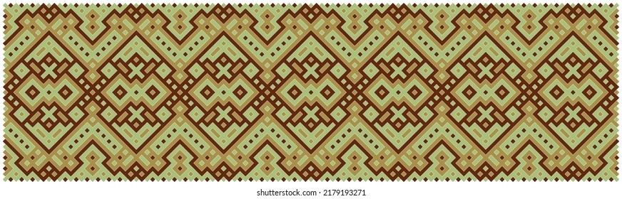Multicolor truchet tiling connections illustration