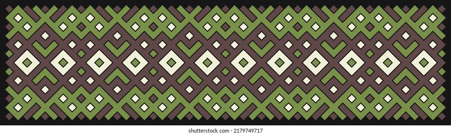Multicolor truchet tiling connections illustration