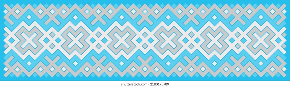 Multicolor truchet tiling connections illustration