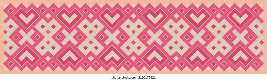 Multicolor truchet tiling connections illustration