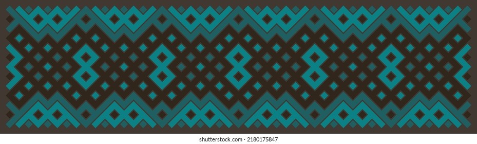 Multicolor truchet tiling connections illustration