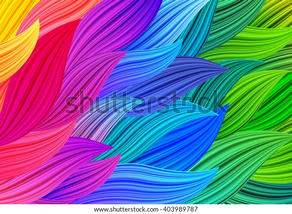 多彩色のベクター画像抽象的背景 明るいカラフル背景 バナー 背景 ポスター スクリーンセーバー カード用の虹のイラスト のベクター画像素材 ロイヤリティフリー