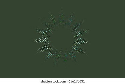 Multicolor, vector abstract pattern with circles. Geometry template for your business design. Background with colored spheres.