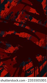 Multicolor vector background of paint spots, blots, streaks