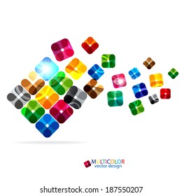 Multicolor vector design