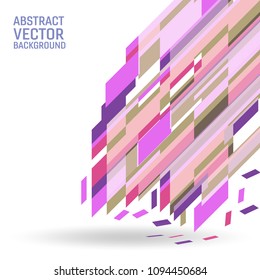 Multicolor vector geometric abstract background. Background texture with copy space design for your business.