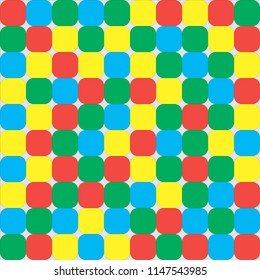 Multicolor vector Geometric Mosaic pattern texture. Background for print banner textile. 