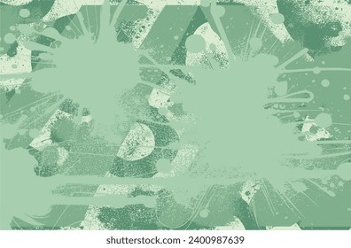 Multicolor vector grunge background of spots, blots, streaks of paint. Texture for a backdrop or to create your own design