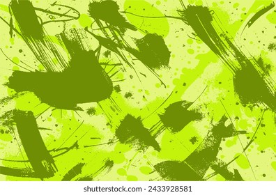 Multicolor vector grunge background of spots, blots, streaks of paint. Texture for a backdrop or to create your own design