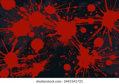 Multicolor vector grunge background of spots, blots, streaks of paint. Texture for a backdrop or to create your own design