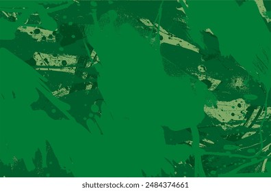 Multicolor vector grunge background of spots, blots, streaks of paint. Texture for a backdrop or to create your own design