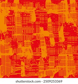 Multicolor vector grunge background of spots, blots, streaks of paint. Texture for a backdrop or to create your own design