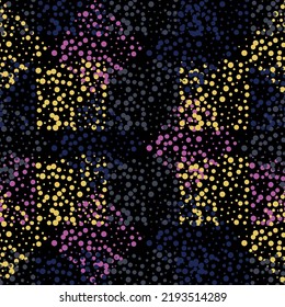 Multicolor vector pattern with circles Vector illustration.
