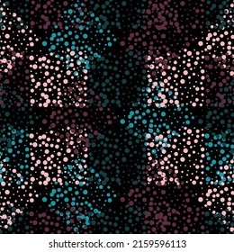 Multicolor vector pattern with circles Vector repeat background.