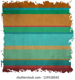 Multicolor vector retro  grunge background