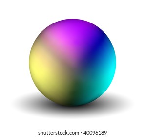 Multicolor Vector Sphere Stock Vector (Royalty Free) 40096189 ...