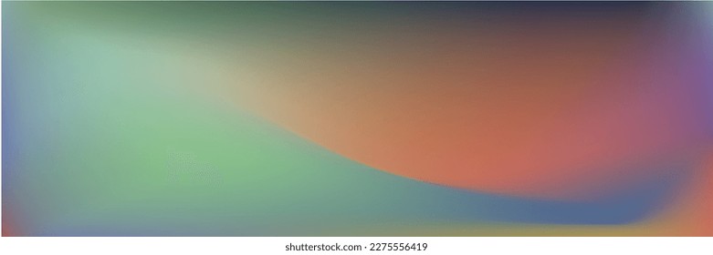 Multicolor Vibrant Soft Bright Vivid Gradient Background. Blurry Fluid Flow Pastel Dynamic Background. Light Sky Smooth Curve Cloud Gradient Mesh. Ocean Color Liquid Wavy Water Blurry Texture.