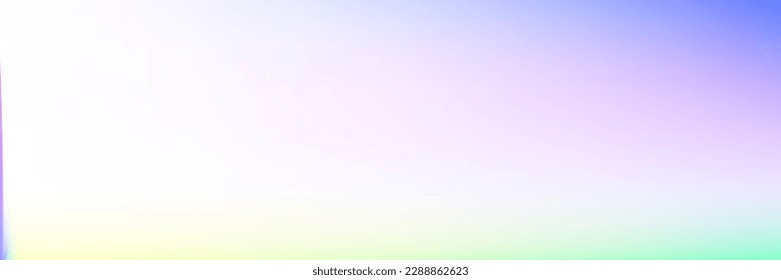 Multicolor Vivid Clean Blurred Vibrant Water Sky Background. Light Color Soft Bright Sky Colorful Horizontal Gradient Mesh Backdrop. Sunset Sunrise White Spotlight Pastel Gradient Design Pic.