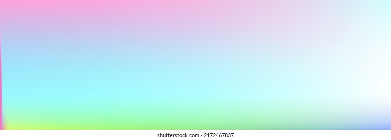 Mehrfarbiges Wasser, weiche, lebendige Farbe Horizontal Farbverlauf-Mesh-Hintergrund. Unscharfer, heller, lebendiger Sonnenuntergang, bunter Himmelshintergrund. Sonnenaufgang Himmel hellpastellweiß glänzende glatte Oberfläche.