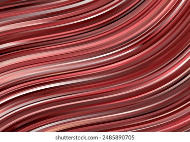 Multicolor wave lines abstract background. Vector illustration.