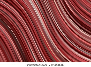 Multicolor wave lines abstract background. Vector illustration.