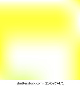 Multicolor White Vector Color Blurry Background. Fashion Liquid Bright Yellow Smooth Smooth Surface. Light Vibrant Trendy Spotlight Gradient Mesh. Watercolor Lemon Vivid Neon Gradient Background.