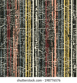Multicolor Wood Grain Textured Striped Pattern