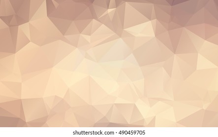 Multicolor yellow, orange polygonal illustration, which consist of triangles. Geometric background in Origami style with gradient. Triangular design for your business.