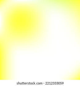 Multicolor Yellow Vibrant Light Blurry Background. White Vector Smooth Spotlight Gradient Mesh. Fashion Watercolor Color Bright Trendy Design Picture. Lemon Neon Vivid Liquid Gradient Background.
