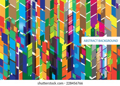 Multicolored abstract background