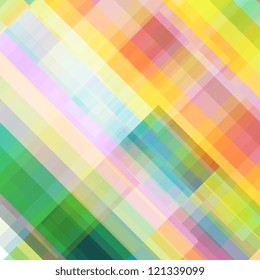 Multicolored abstract background with overlay