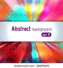 Multicolored abstract  background with place for text