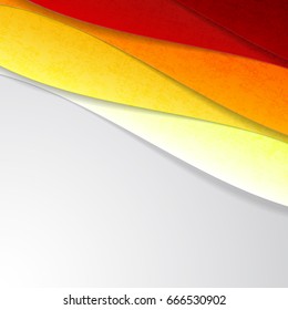 Multicolored abstract background with scraps of fabric from light to dark and gray fond vector illustration