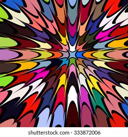 Multicolored abstract  background. Vector