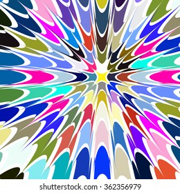 Multicolored abstract  background. Vector