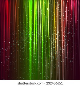 Multicolored abstract bright background with lights