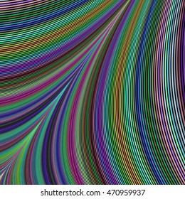 Multicolored abstract computer generated art background design vector