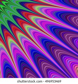 Multicolored abstract computer generated art background design vector