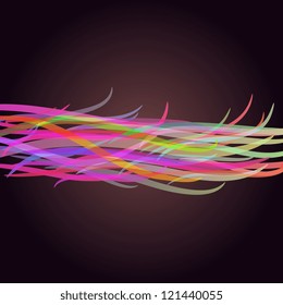 Multicolored abstract decorative background